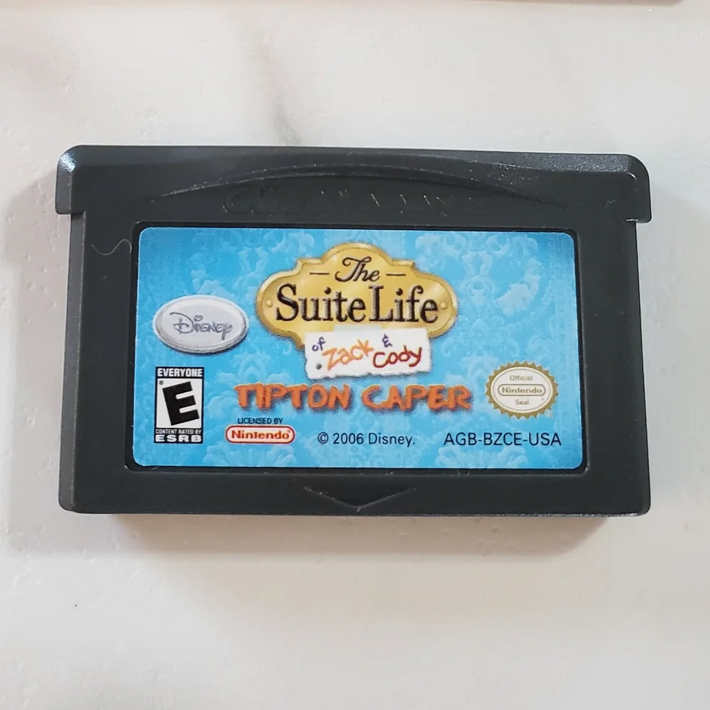 Suite Life of Zack & Cody: Tipton Caper Game Boy Advance *TESTED*